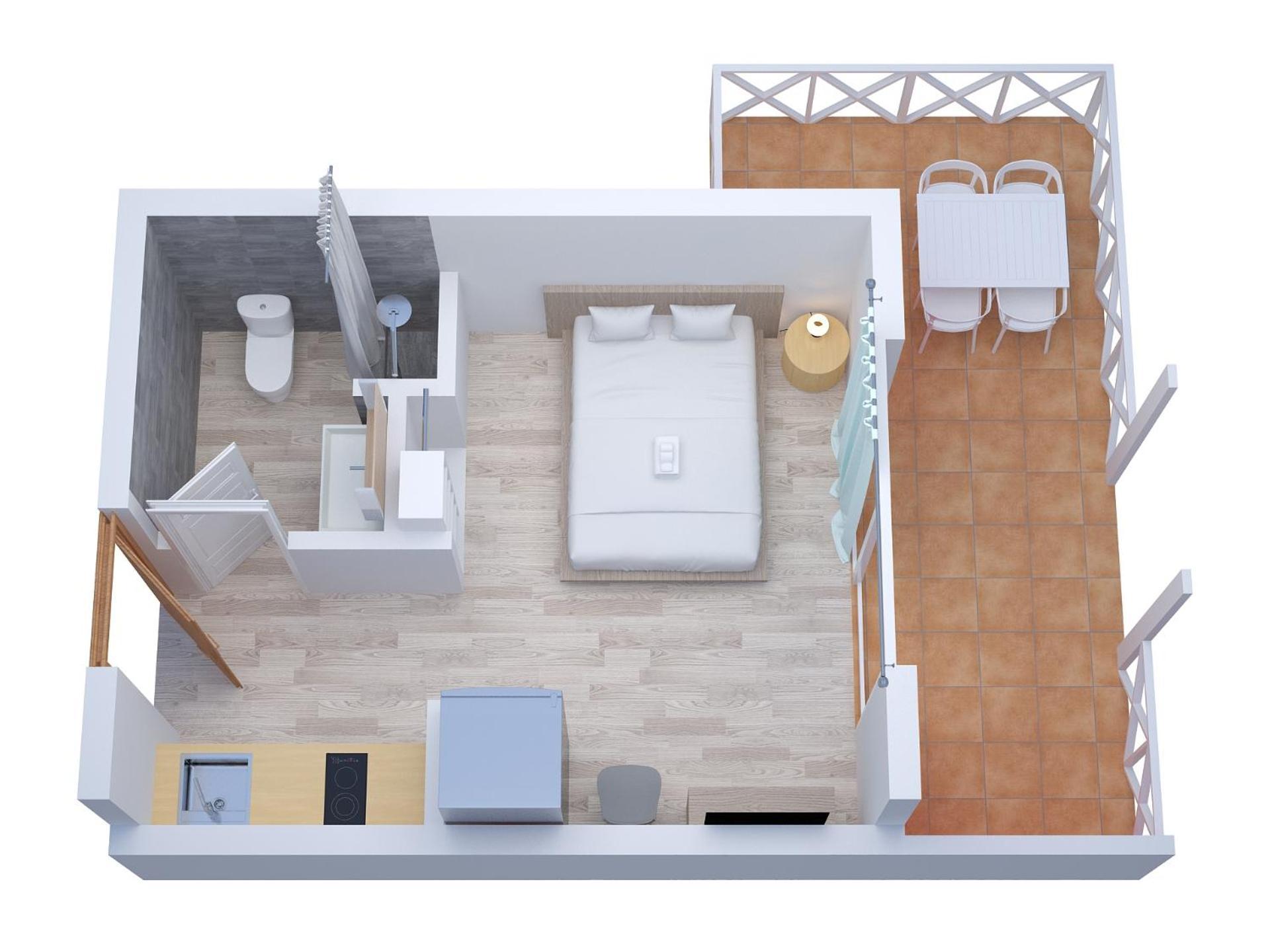 Residence Ti'Keol - Appartements Avec Terrasse 2 A 4 Personnes, Piscine 圣安娜 外观 照片