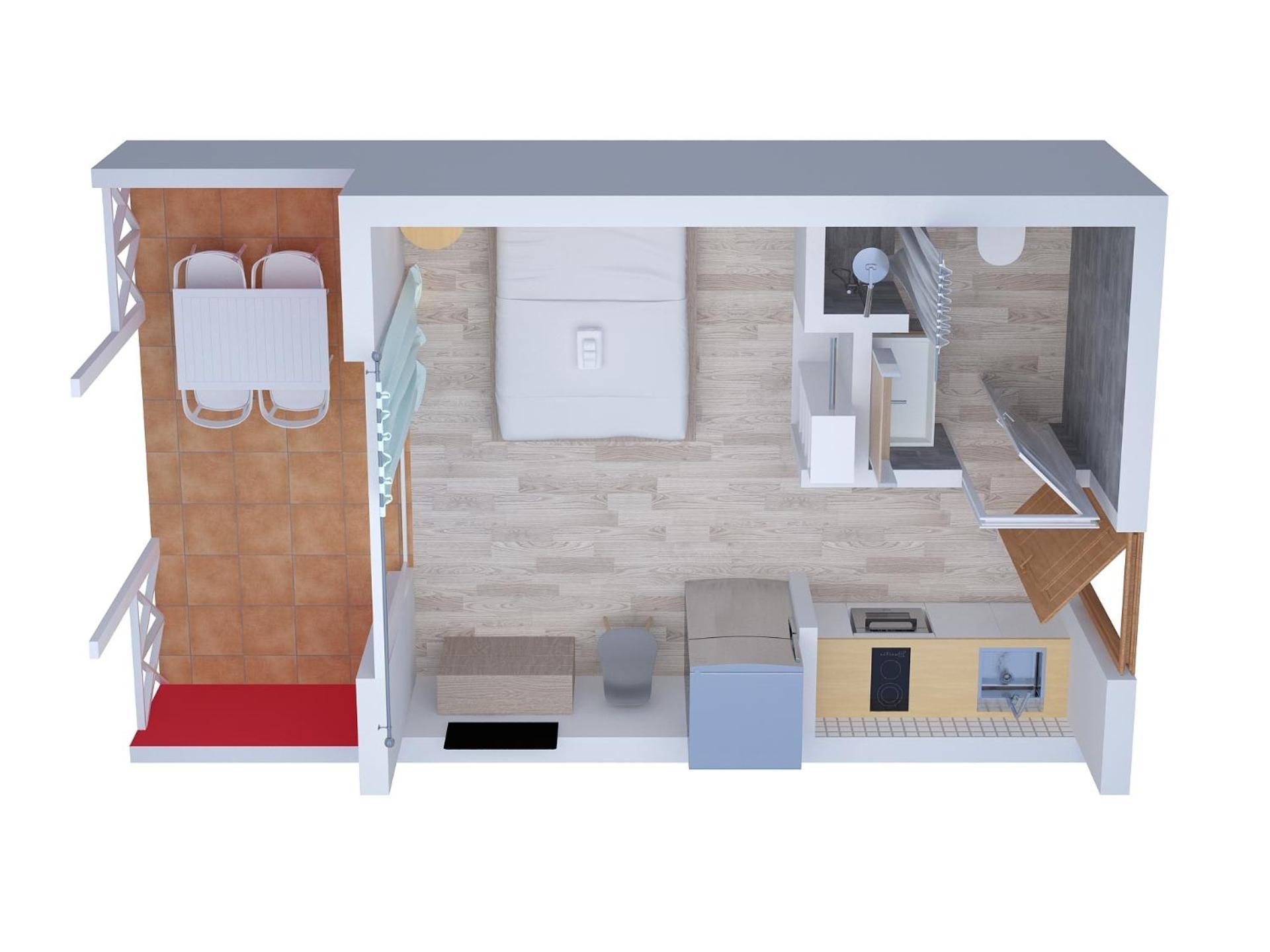 Residence Ti'Keol - Appartements Avec Terrasse 2 A 4 Personnes, Piscine 圣安娜 外观 照片